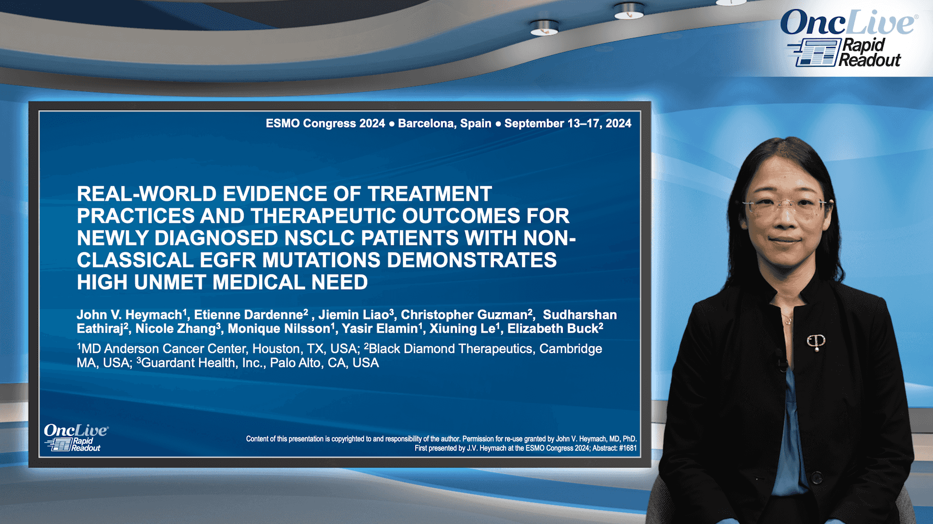 Real world evidence of treatment practices and therapeutic outcomes for newly diagnosed NSCLC patients with non-classical EGFR mutations demonstrates high unmet medical need