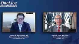 James K. McCluskey, MD, and Harry P. Erba, MD, PhD, discuss the treatment goals in secondary acute myeloid leukemia.