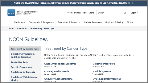 NCCN Guidelines