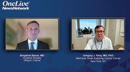 Gregory J. Riely, MD, PhD, and Benjamin Besse, MD, discuss updates in ALK-positive and ROS1-positive non–small cell lung cancer.