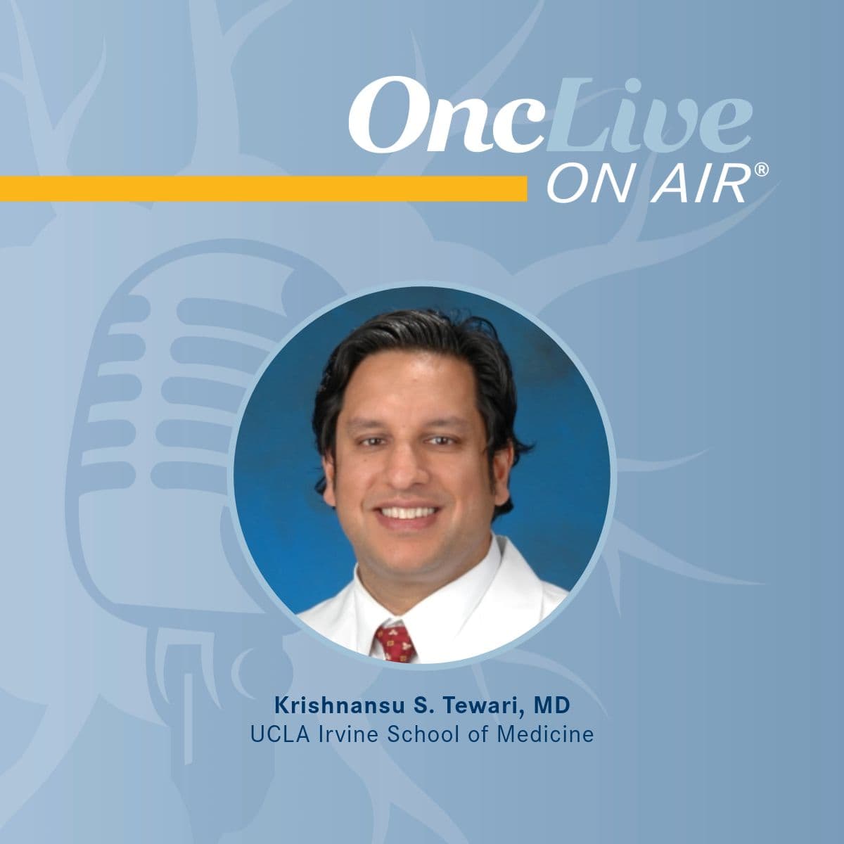 Krishnansu S. Tewari, MD, professor, chief, Division of Gynecologic Oncology, Department of Obstetrics and Gynecology, University of California Irvine School of Medicine; member, Chao Family Comprehensive Cancer Center, vice president, Orange County Obstetrics & Gynecology Society