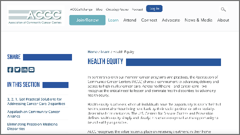 Health Equity