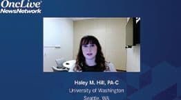 Haley M. Hill, PA-C, discusses the role of multidisciplinary management in NRG1-positive non–small cell lung cancer and pancreatic cancer.