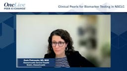 Clinical Pearls for Biomarker Testing in NSCLC