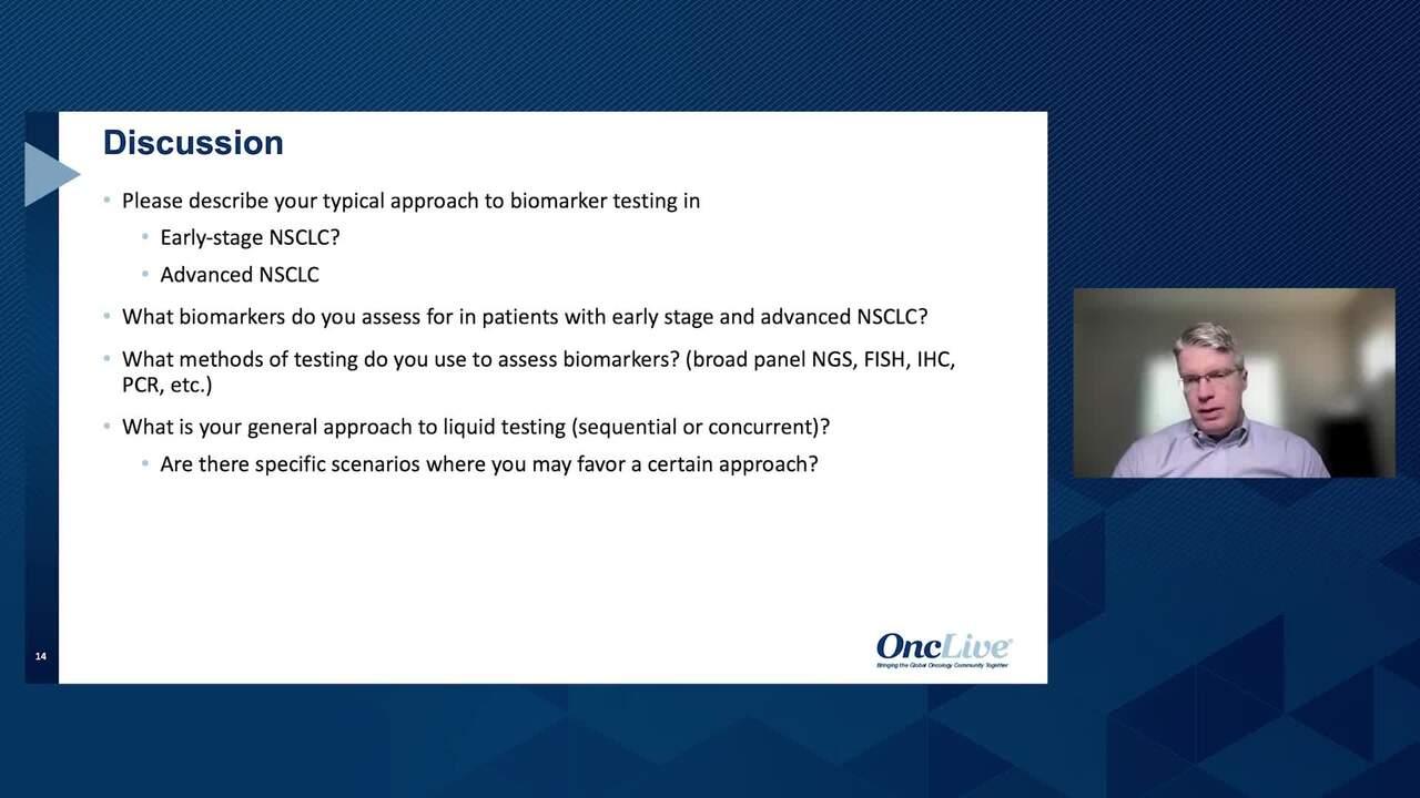 ASK THE EXPERT: Biomarker Testing in NSCLC: Recent Advances