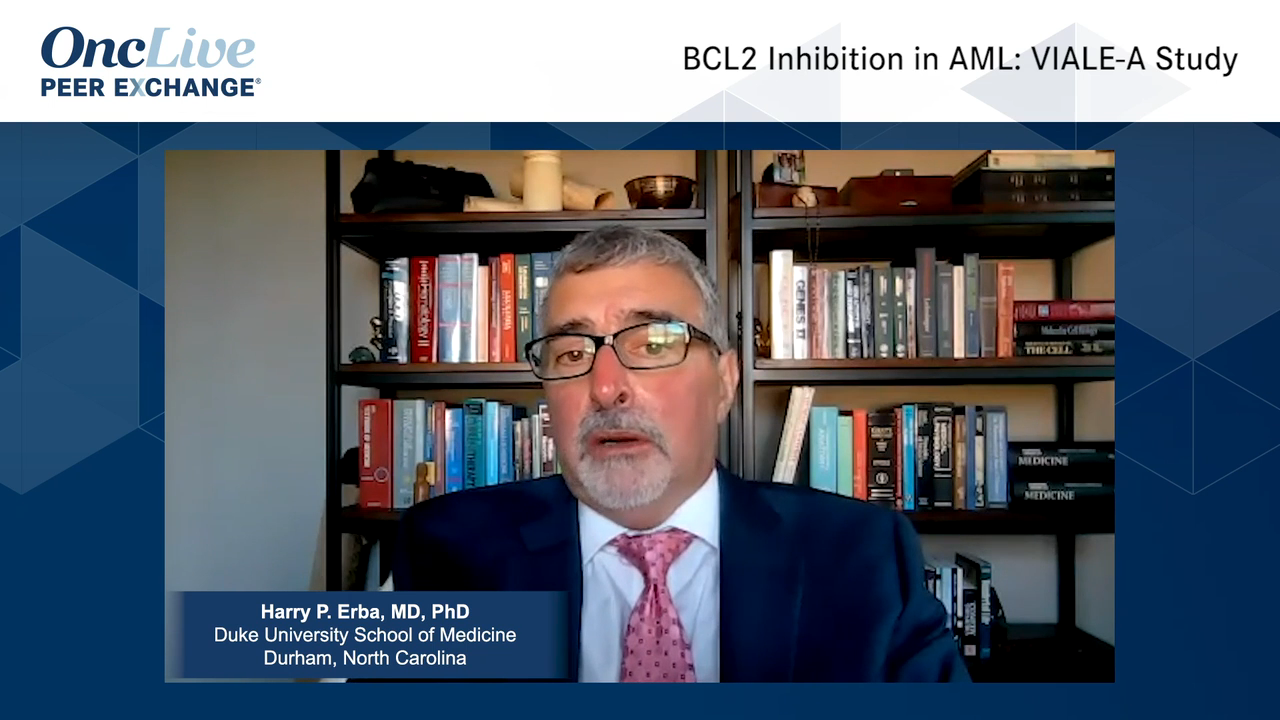 BCL2 Inhibition in AML: VIALE-A Study